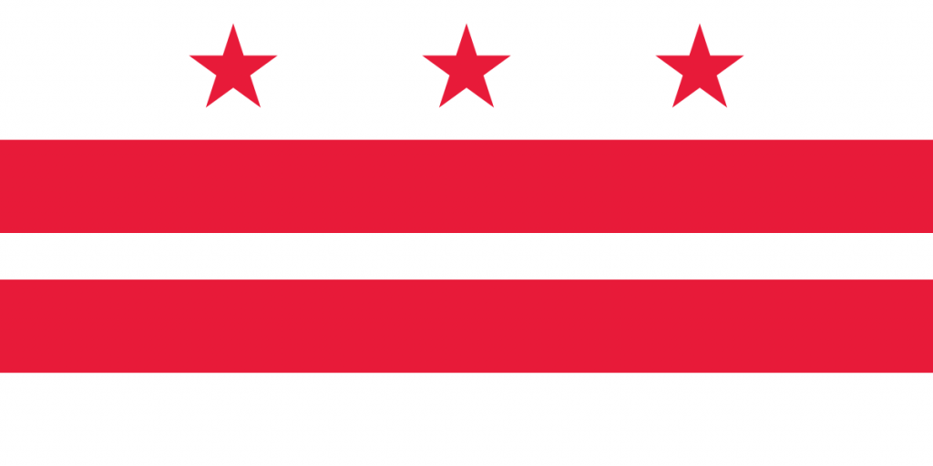 Flag of Washington, D.C, United States