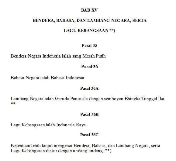 Indonesian language