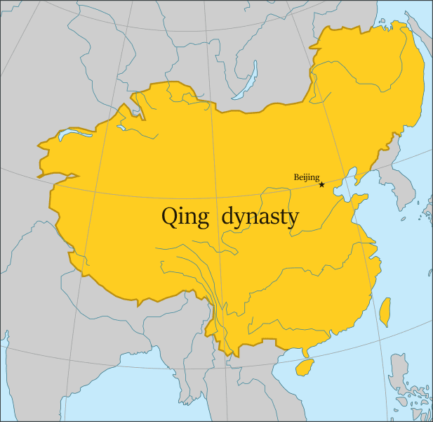 Qing dynasty- 14.7 Million km2
