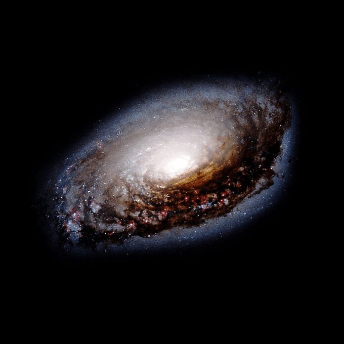The Black Eye Galaxy (PKS 1254+21, NGC 4826, UGC 8, M64, Messier 64)