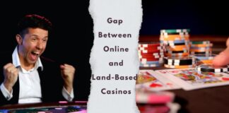 Gap Between Online and Land-Based Casinos